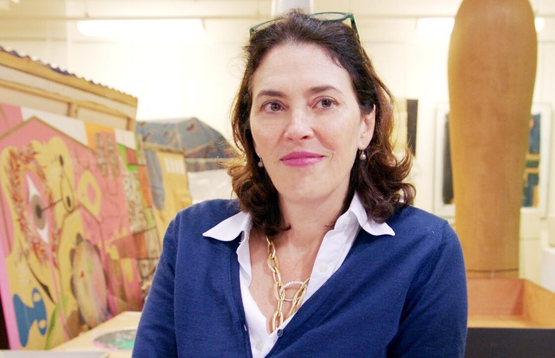 woman art dealer